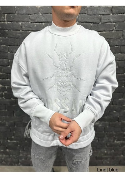 Btstilist Light Blue Sweatshirt Gri