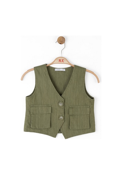 Nk Kids Cactus Kız Çocuk Yelek 38305 Yeşil
