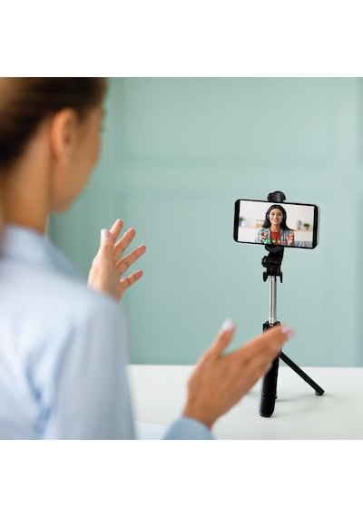 Polosmart Psm137 Işıklı Uzaktan Kumandalı Tripod Siyah