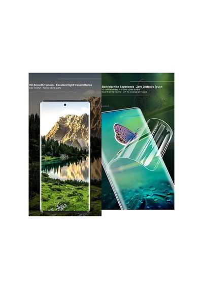 Xiaomi Redmi Note 12 Pro 5g Uyumlu Şeffaf Esnek Nano Ekran Koruyucu Cam Flexiple Royal Temperli
