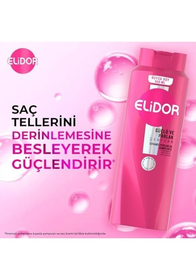 Saç Bakım Şampuanı, Güçlü Ve Parlak, 650 Ml 53662870