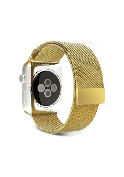 Apple Uyumlu  Watch Se 40 MM Milano Loop Çelik Kordon 40 MM Kayış