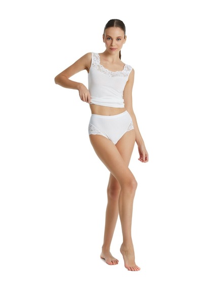 Blackspade Kadın Slip Külot 1333 - Beyaz
