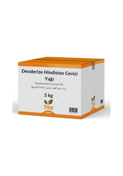 Tito Deoderize Hindistan Cevizi Yağı 5 KG
