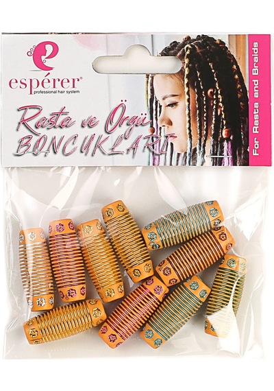 Rasta Ve Örgü Boncuğu - Ob01 Çok Renkli