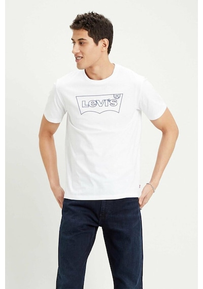 Levi's Erkek Bisiklet Yaka Beyaz T-shirt - 22489-0334 Beyaz