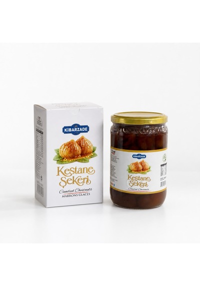 Kestane Şekeri - Şerbetli Kavanoz - 850 Gr
