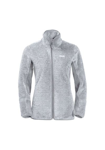 Jack Wolfskin Pıne Leaf Jacket Women Kadın Polar Ceket 1706751 Gri Gri