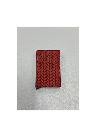 Shop Mekanizmalı Kartlık, 51 Farklı Renk Ve Desen Seçeneği, Unisex, 30 Örgü Kırmızı - 930776869 30 Örgü Kırmızı