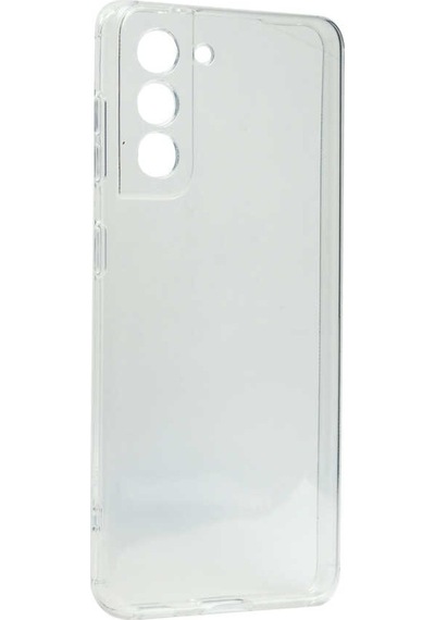 Galaxy S21 Kılıf Zore Kamera Korumalı Süper Silikon Renksiz
