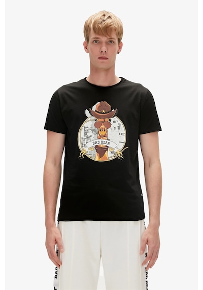Bad Bear Gıraffe Erkek Siyah Tişört Siyah