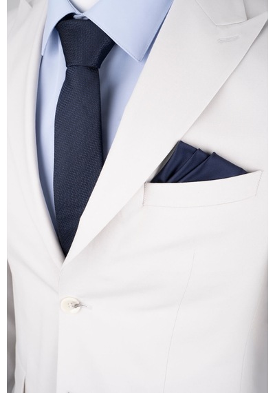 Hatemoğlu Gri Slim Fit Sivri Yaka Klasik Takım Elbise 2958685 Gri