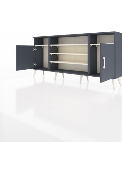 Arges Konsol 5 Raflı 2 Kapaklı 176x30x83 Antrasit-antrasit/aytaşı Antrasit/aytaşı Arges Konsol 5 Raflı 2 Kapaklı 176x30x83 Antrasit-antrasit/aytaşı Antrasit/aytaşı