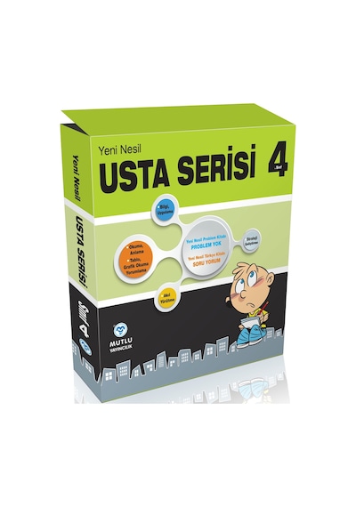 Mutlu Yayınları 4. Sınıf Usta  Serisi