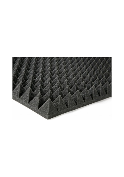Akustik Piramit Sünger 60 Dns Yanmaz 40Mm 100X100