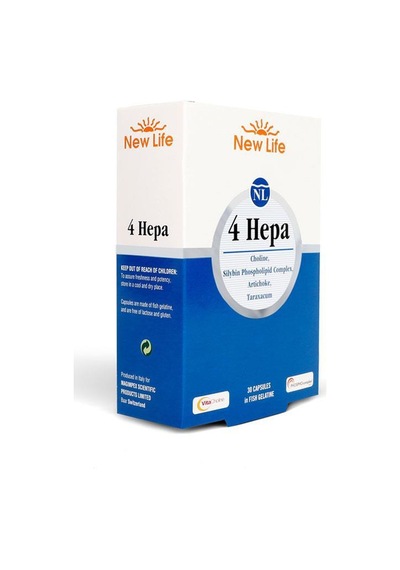 4 Hepa Takviye Edici Gıda 30 Kapsül