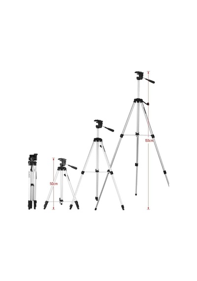 135 Cm Profesyonel Tripod Kamera Fotoğraf Makinesi Tutucu