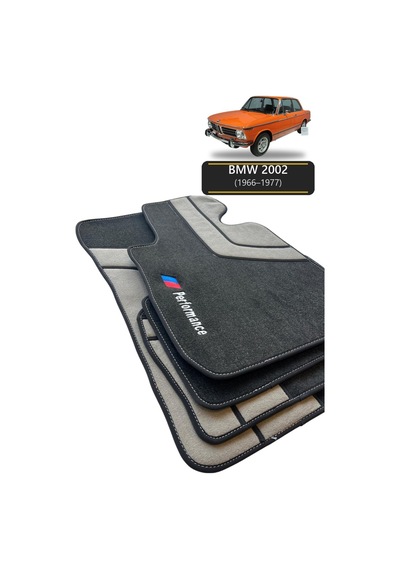 Oto Halı Paspas Seti Bmw 2002 1966 1977 Uyumlu Sport Kaymaz & Şık Tasarım