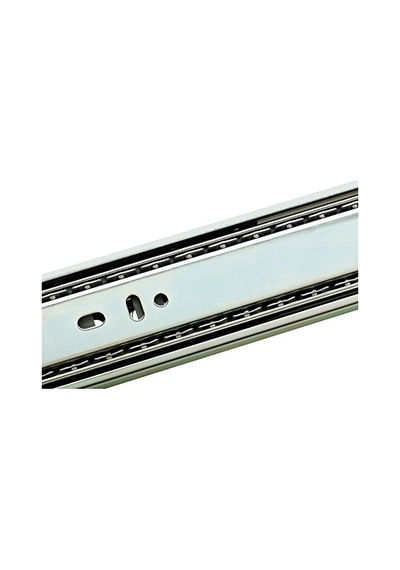 942005 Soft-close Rulman Çekmece Kızağı, 20 İnç, 1 Çift 2 Adet , Çinko Kaplama