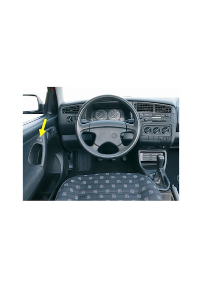 Vw Golf 3 1992-1998 Sol Ön Kapı Cam Açma Düğmesi Çiftli 1h0959855