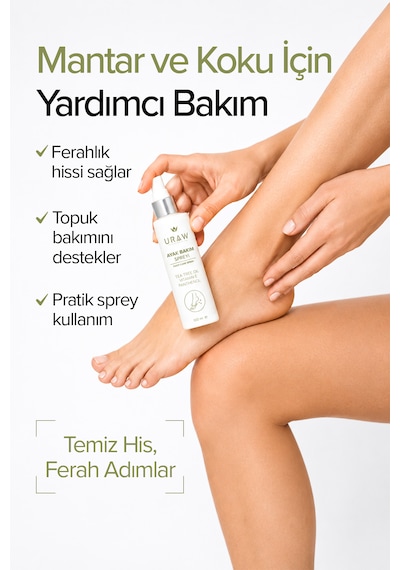 Ferahlık & Koku Kontrolü Ayak Bakım Spreyi 100 Ml