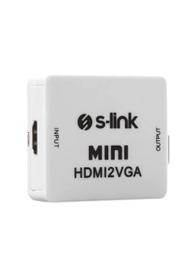 S-link Sl-hvc10 Hdmı To Vga + Audio Çevirici Kdo