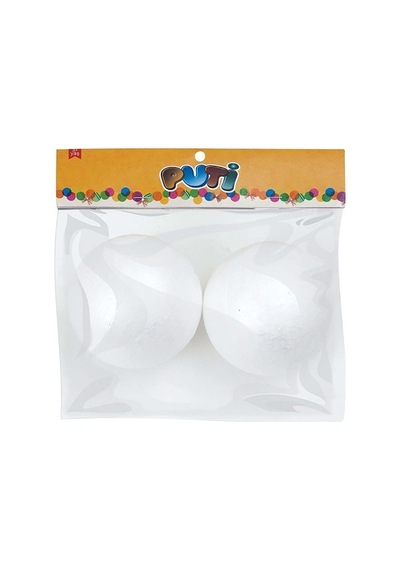 Puti Köpük Top 10 Cm 2 Li 4797 Çok Renkli