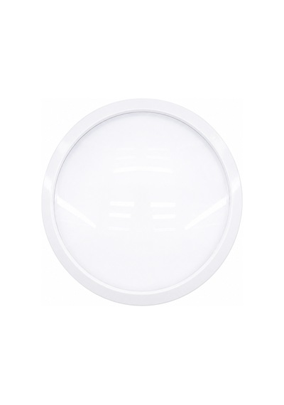 20w Led Sıva Üstü Yuvarlak Armatür 6500k 1800lm Beyaz Metal 100w - Standart Kablo