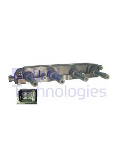 DELPHI CE10000-12B1 Atesleme Bobini ( Opel : Astra G 1.4 1.6 Vectra B 1.6 Corsa C 1.4 ) 1208307 CE1000012B1 (WC288515)