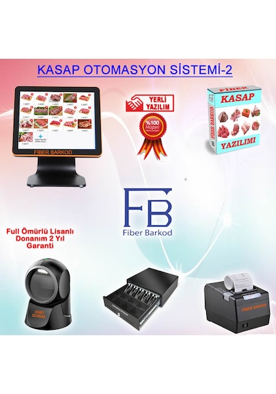 Fiber Barkod Sistemleri Kasap Barkod Sistemi- 2