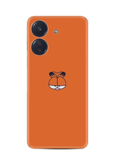 Xiaomi Redmi 13c Kılıf Silikon Desen Özel Seri Garfi 1733