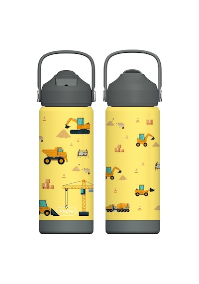 Sipnjoy - Flipsip Çocuk Su Termosu 550 Ml - Builder Buddy