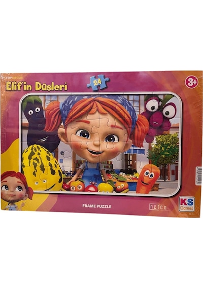 Ks Games Puzzle 24 Parça Elifin Düşleri Ed 704