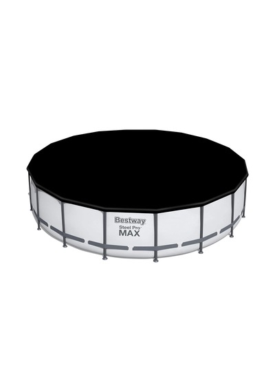 Ayrex Bestway 5,49m Pvc Havuz Örtüsü 549 Cm Çapındaki Yuvarlak Yer Üstü Havuzlar İçin 555 Cm Çap