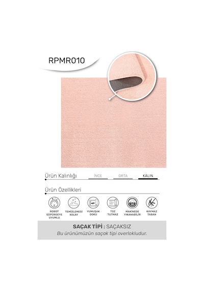 Anatolıa Halı/pars-pembe-premium Kadifemsi Halı Oturma Odası-salon