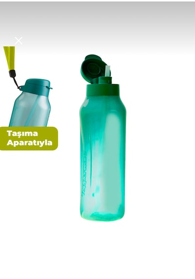 Tupperware Aquavibe Şişe 1.2 Lt Yeşil Koyu Yeşil