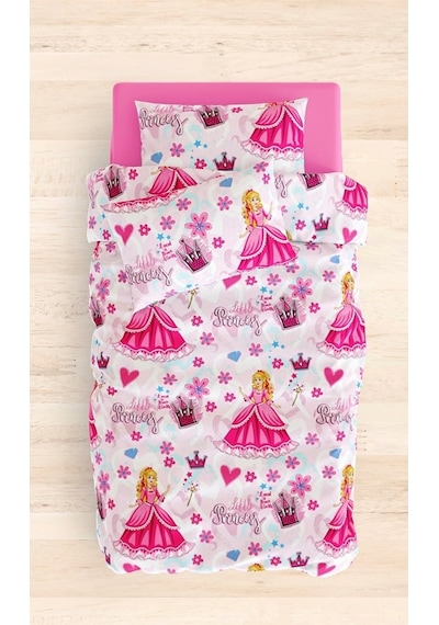 Mulberry Prenses Genç Nevresim Takımı 160 x 220 Pembe