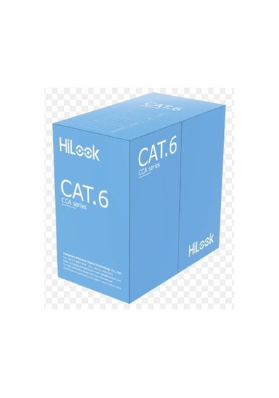 Hilook Nc-1ln6uu-cca Cat6 U-utp 24 Awg 305 Metre Ağ Kablosu, Cca, 0,57 Mm