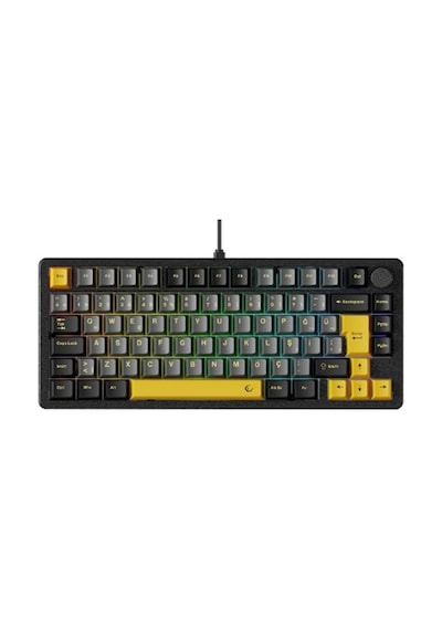 Rampage Zenıth Stug Aluminum Siyah Hot Swap 8000 Hz Gasket Manyetik Rgb Switch Q