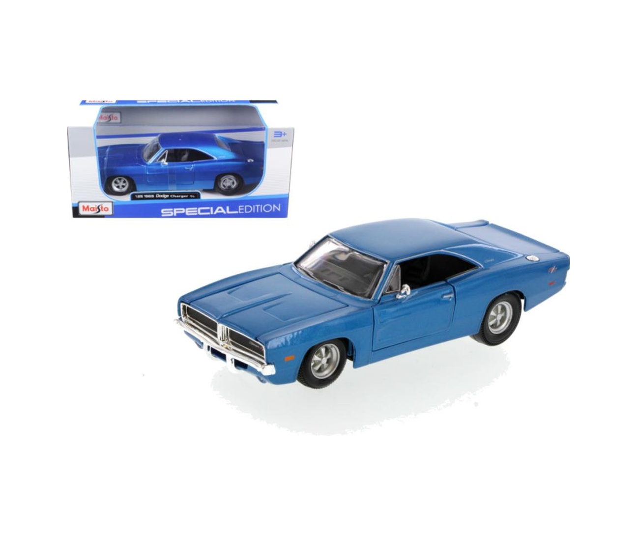 Maisto Dodge Charger R/t 1969 Mavi 1/25 Model Araba