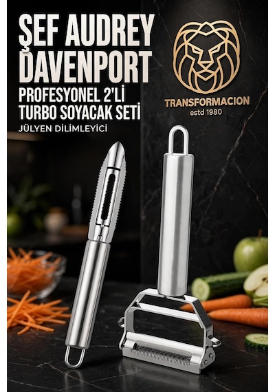 Tr Soyacak - Sebze Soayacağı - Oyacak Soyacak Seti Dilimele Kazıma Profesyonel 722017 Gümüş Genel