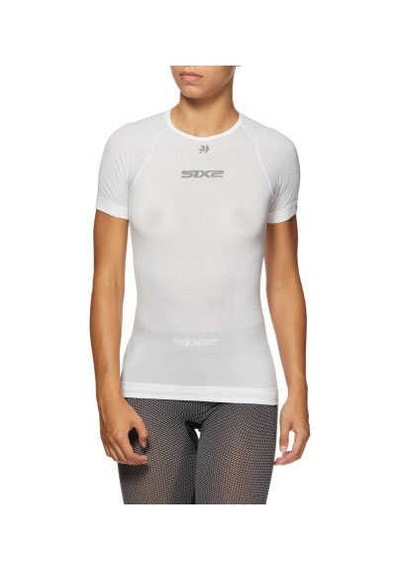 Sıx2 Breezytouch Yazlık Termal T-shirt Karbon Beyaz