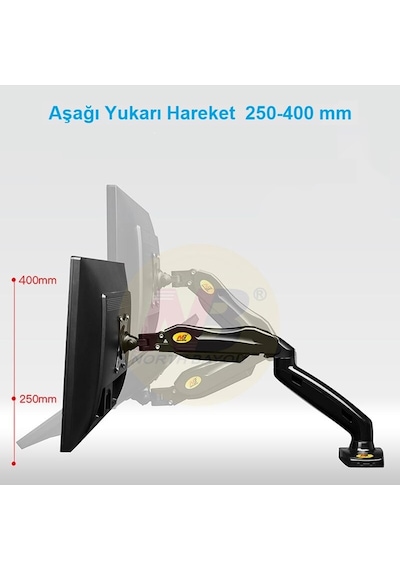 North Bayou NB-F80 17-30" Monitör Tutucu Vesa Monitör Standı