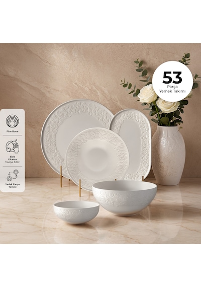 Emsan Hera 53 Parça 12 Kişilik Yemek Takımı Diğer