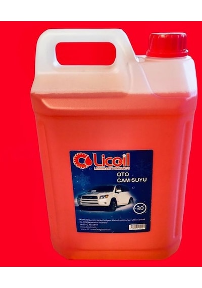 Licoil Yazlık Parfümlü & Şampuanlı Mis Kokulu Cam Suyu 5 L