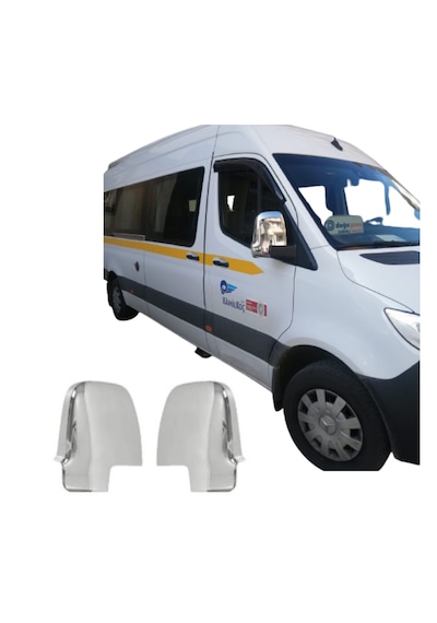 Mercedes Sprinter W907 Abs Krom Ayna Kapağı 2 Prç. 2018 Ve Üzeri