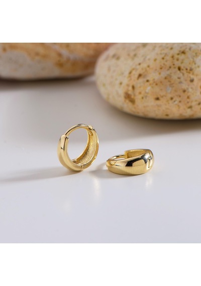 Goldkupe 14 Ayar Altın Minik Halka Küpe 1,70 Gr-2998
