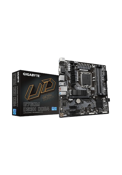 Gigabyte B760M DS3H Intel B760 5333 MHz (OC) DDR4 Soket 1700 mATX Anakart