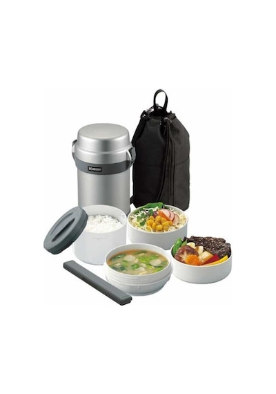Zojirushi Sl-Jaf14-Sa Vakumlu Yemek Termosu Kabı 1.43L Gümüş Zojirushi Sl-Jaf14-Sa Vakumlu Yemek Termosu Kabı 1.43L Gümüş