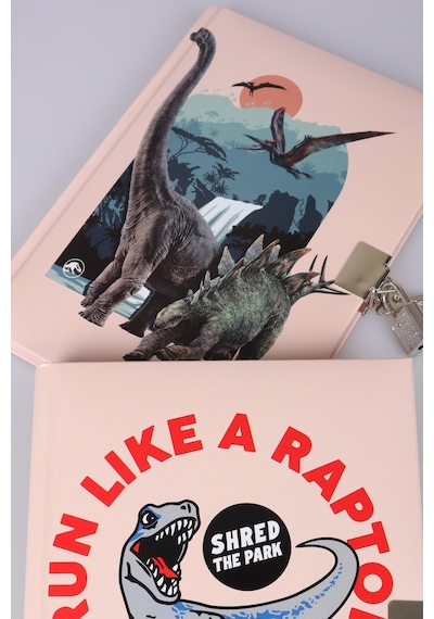X Dekomus Lisanslı Jurassic World Kilitli Hatıra Defteri Tek Adet Diğer
